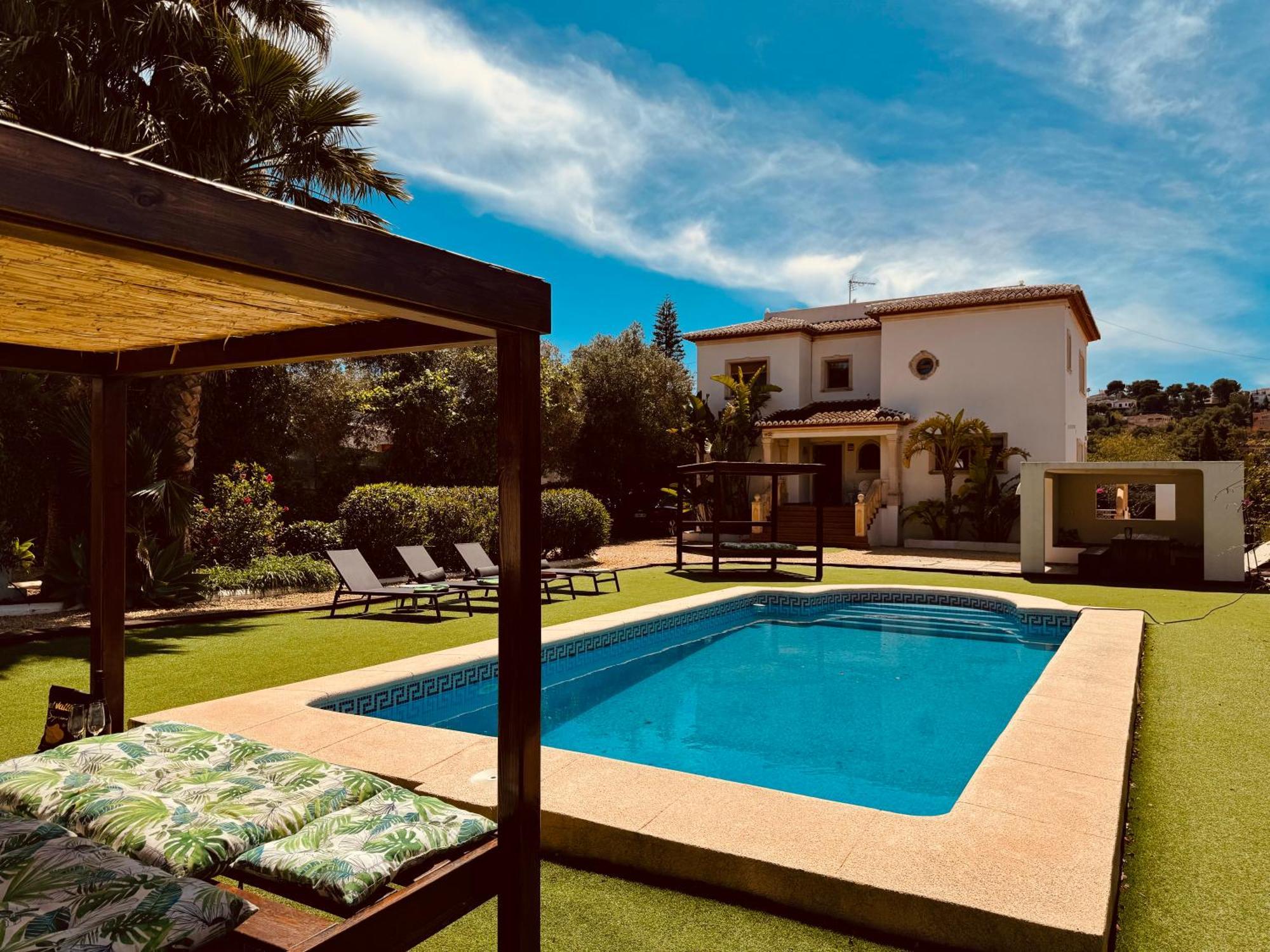 Javea Dream Luxury Villa With Pool, Lounge, Bbq, Airco, Wifi Balcon del Mar Exterior foto